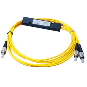 <strong>Telecom</strong> Grade 1x2 FBT PLC Optical Splitter | Low Loss, High Stability for FTTH/PON <strong>Networks</strong> FC/UPC Connector - Product Image 1