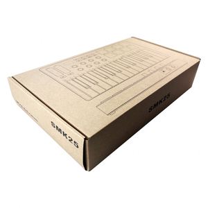 Controlador de teclado MIDI de 25 teclas, con 8 almohadillas de tambor retroiluminadas RGB, 8 perillas, a la venta - Product Image 6