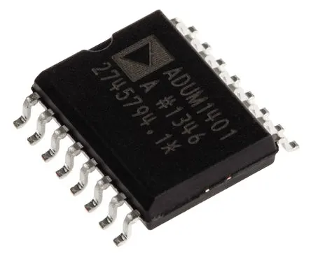 Circuitos integrados (Componentes Electrónicos) Chip aislador SOIC8 ADUM1401 ADUM1401CRWZ con certificado CE