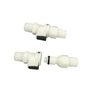 塑料1/8 ''NPT 1/4'' NPT直列管螺纹CPC快速接头螺纹连接器NPT管螺纹接头 - Product Image 1