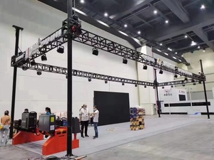 Заводская цена наружная Серебристая или черная Ферма для концертного освещения сцены алюминиевая ферма - Product Image 5