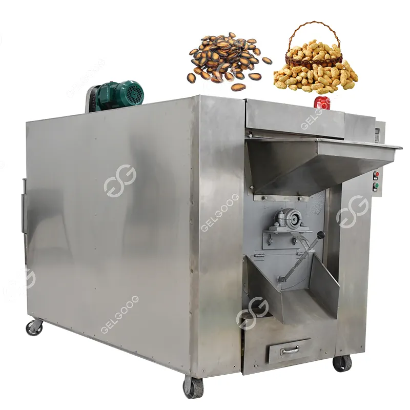 Venda quente grãos de casco peanut sementes porca de sésame máquina de aquecimento máquina de torradeira preço