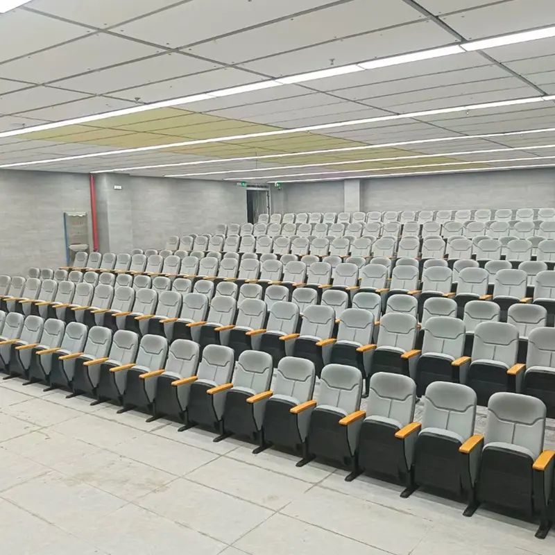 Vente en gros Usine chinoise Fourniture de chaises d'auditorium d'église en plastique