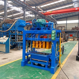 手動操作レンガブロック製造機4-40a人気デザイン中空舗装レンガメーカー - Product Image 2