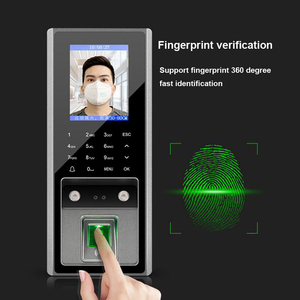 Rfid şifre parmak izi yüz tanıma erişim kartı okuyucu ile kurumsal güvenlik erişim kontrolü katılım makinesi - Product Image 5