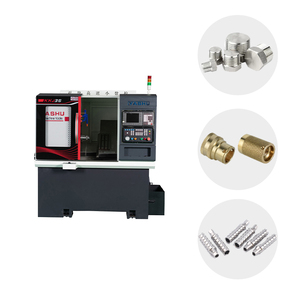 New Horizontal Turning Milling Lathe Machine 4 axis CNC Lathe Machine for Metal Spare Parts Drilling Tapping Milling Grooves - Product Image 2