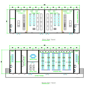 Estante de datos para servidor de red, sistema de monitoreo Modular, contenedor de centro de datos - Product Image 5