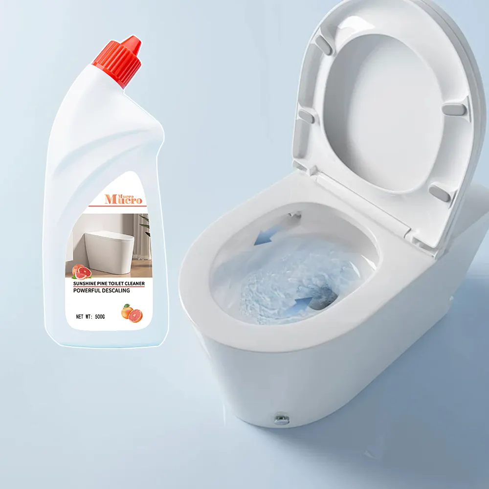 OEM-Haushaltsreinigungsprodukt einzelhandelsverpackung Badezimmer Backpulver Toilettenreiniger Toilettenschüssel-Reinigungsmittel flüssigkeit