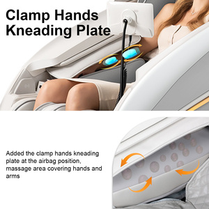 Großhandel Luxus Körperpflege Elektro Ganzkörper 4D Schwerelosigkeit Feste Walze Günstige Beste <span class=keywords><strong>Massage</strong></span> stuhl Preis für Ganzkörper - Product Image 5