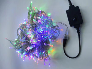 Luces de hadas LED lineales de buena calidad, función de fiesta, decoración del hogar, luces de cadena con efecto centelleante conectables - Product Image 5