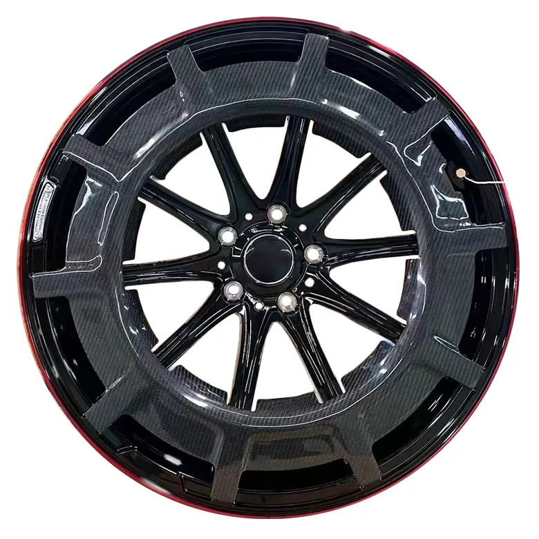 Carbon Fibre Wheel 22 Inch 5 Holes Pcd 5 130mm 10j Et 25mm Forged Wheel For Mercedes Benz W213 Maybach G Class Brabus