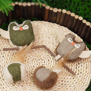 <strong>Catnip</strong> Silvervine <strong>Cat</strong> Chew Toy Interactive <strong>Catnip</strong> <strong>Cat</strong> Ball Toys with Feather - Product Image 4