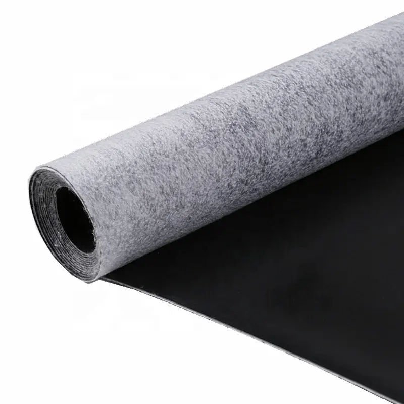 Productos calientes de alta calidad EPDM forro polar negro materiales de goma impermeables precio bajo de fábrica ventas