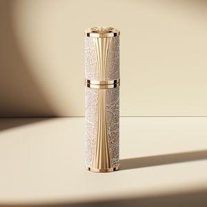 Xách tay 5ml Mini Nước hoa Atomizer xi lanh thủy tinh với bơm phun dập nóng bề mặt in ấn bơm lại - Product Image 6