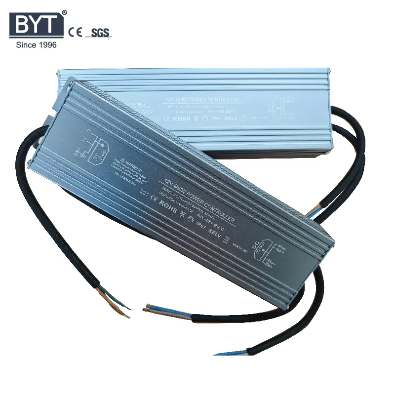 CE ROHS IP67 12V 24V 150w 200W 300w 400w power supply waterproof for LED strip