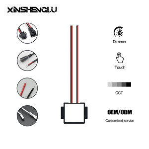 XINSHENGLU DC12V 3A 36W Bathroom Touch Mirror <strong>Switch</strong> Dimmer LED <strong>Lights</strong> Three Colors Single Touch <strong>Sensor</strong> <strong>Switch</strong> for Makeup Mirror - Product Image 1
