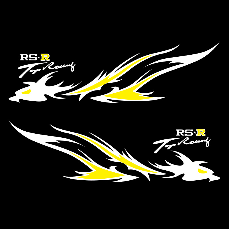 White+yellow 1pair