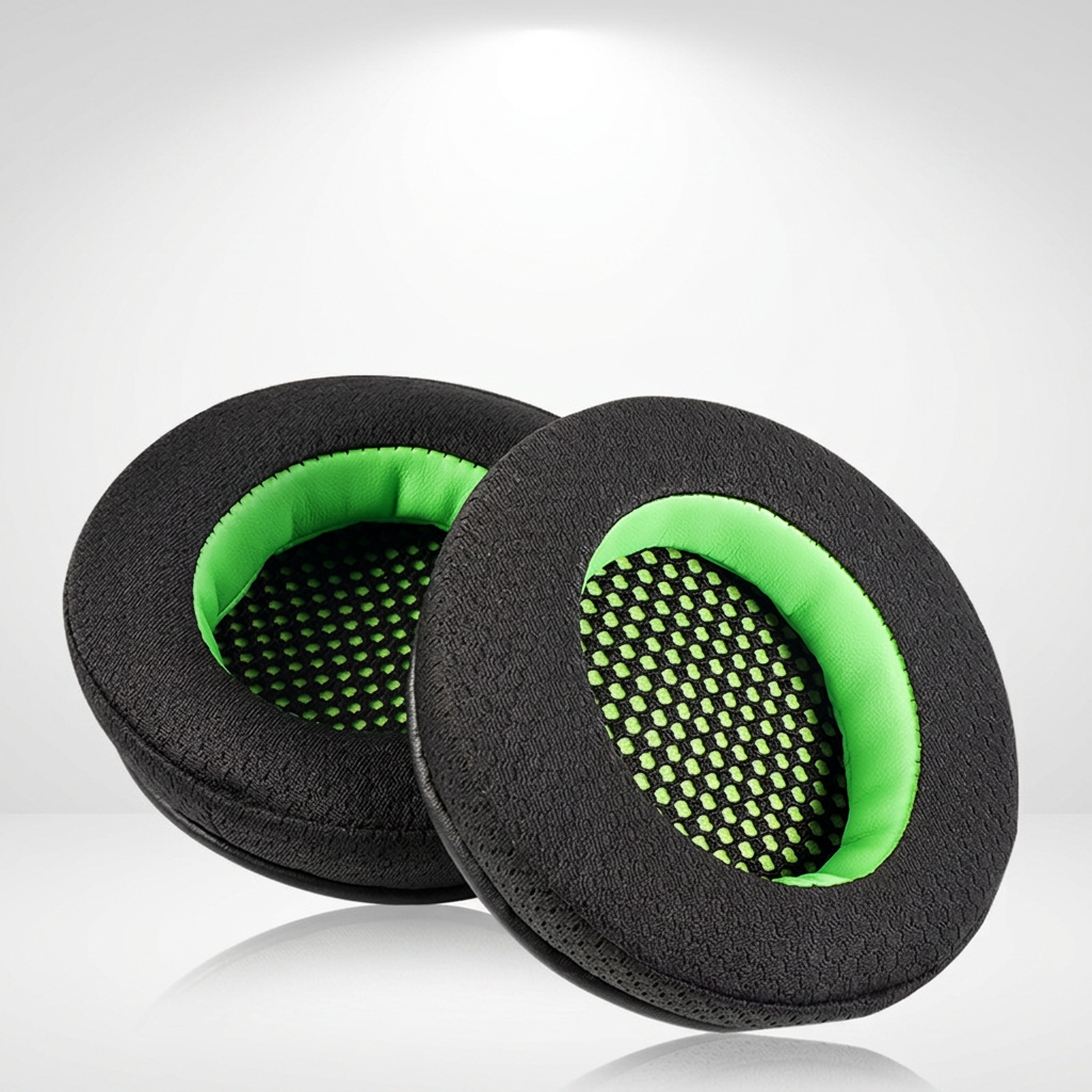 Maille noire + vert