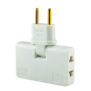 Nuevo convertidor de enchufe giratorio Eu uno en tres enchufe de extensión de 180 grados enchufe múltiple Mini adaptador de salida inalámbrico Delgado Luz - Product Image 2