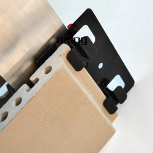<strong>Fixing</strong> Terracotta <strong>Cladding</strong> Stainless Steel Clips Ceramic Tile Bracket Building Facade <strong>System</strong> - Product Image 3