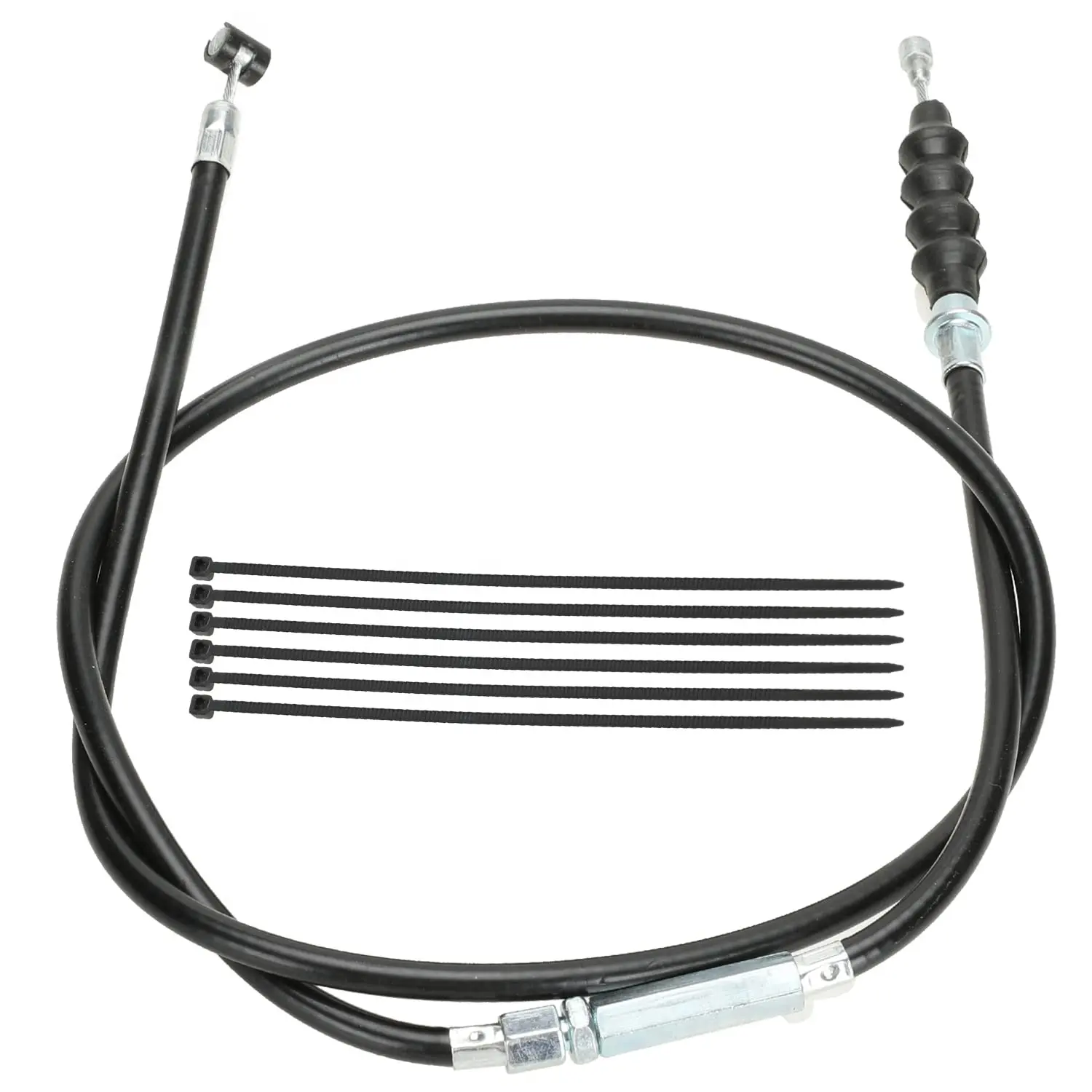 HIAORS Cable de embrague de 38,98 pulgadas ajustable para 50cc-250cc SSR SDG TaoTao Apollo Coolster Baja Loncin Pit Dirt Bike ATV Quad