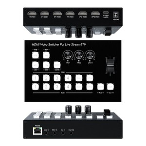 <strong>Video</strong> Switcher for Live Streaming <strong>4</strong> in 2 Out HDMI <strong>Video</strong> Switcher with Type-c USB3.0 Port - Product Image 4