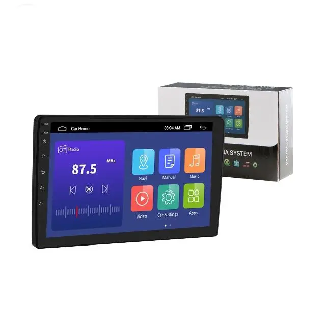 Bbzl seicane 9 inch Android hiển thị Car DVD Player đơn vị đứng đầu cho xe Stereo autoradio Wifi và BT GPS navigation