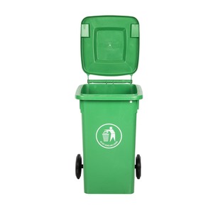 Cubos de basura de plástico contenedor de basura cubos de basura móviles industriales cubos de basura al aire libre - Product Image 1