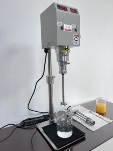 เครื่องผสมอิมัลซิไฟเออร์สำหรับ R & D ของเครื่องสำอางเครื่องผสมแรงเฉือนสูงแบบ Benchtop - Product Image 3