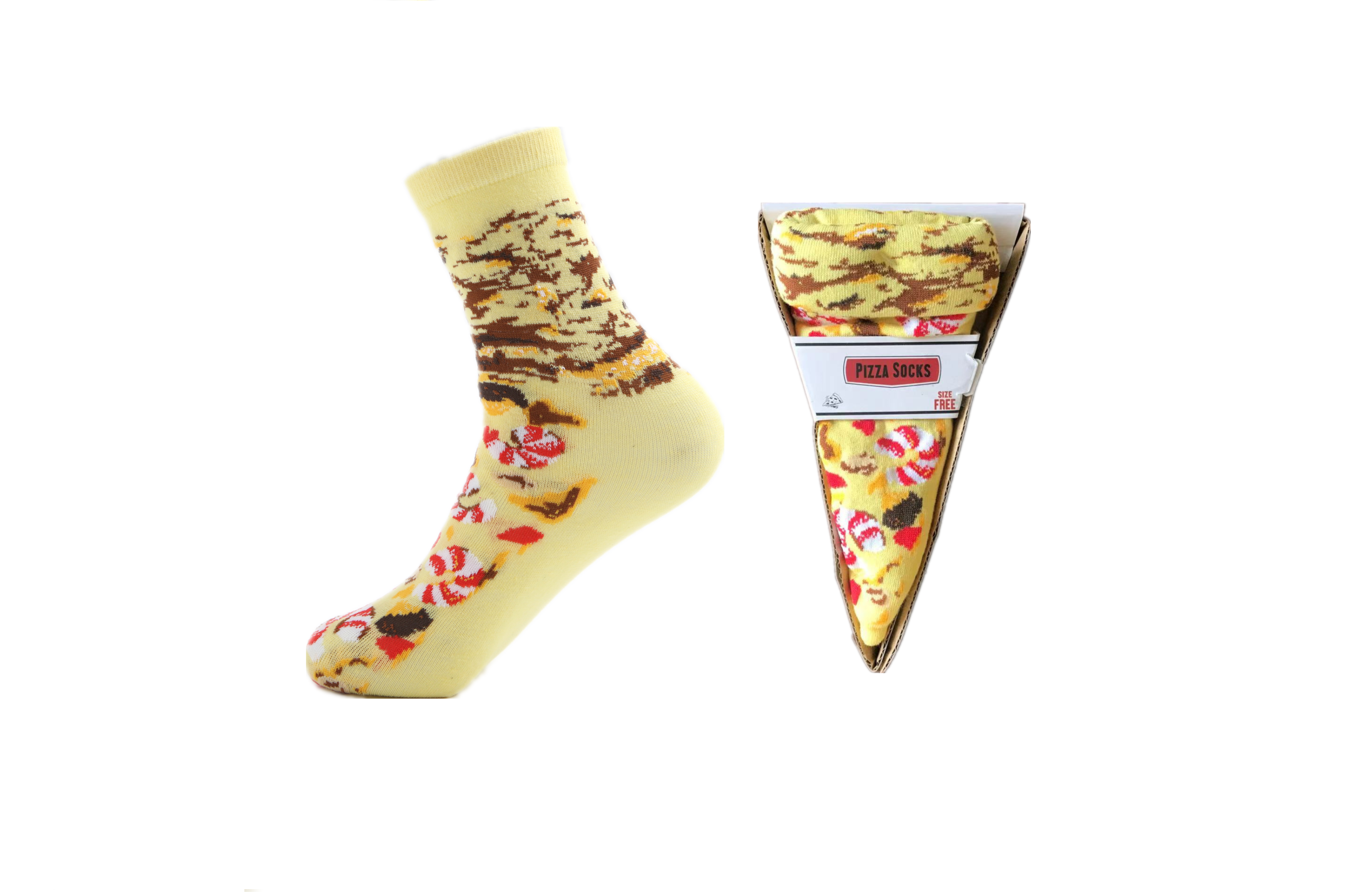 chaussettes à pizza