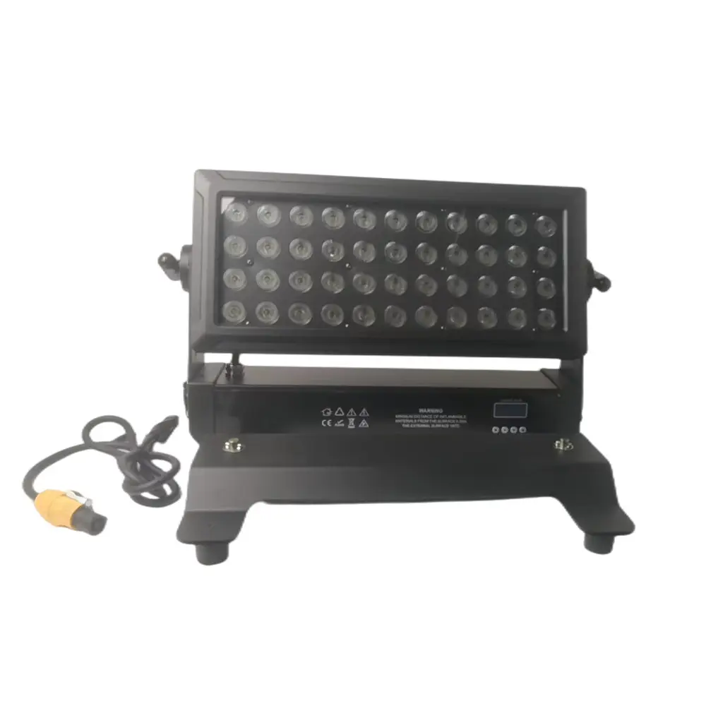 New DMX Waterproof Led Wall Washer Outdoor 44 x 10w RGBW 4IN1 Led City Color Wash Light