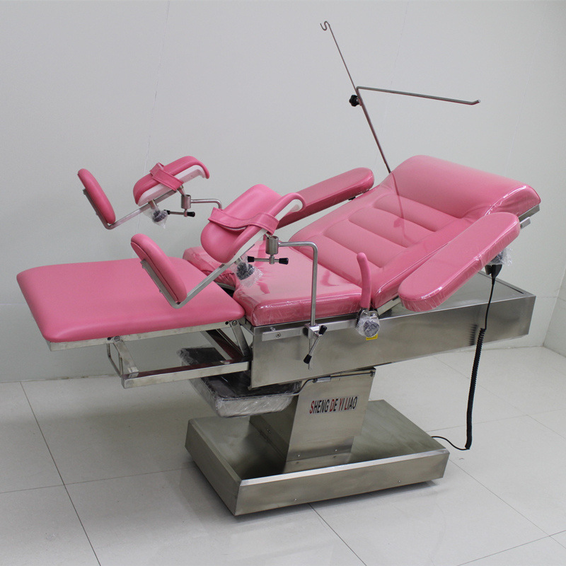Electric gynecological operating table (pull-out model)