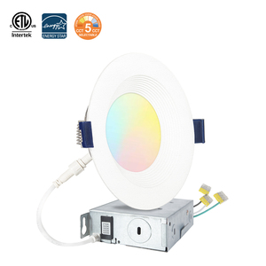 Factory Direct Sales 6Inch 5CCT with Junction Box ETL CETL <strong>LED</strong> Recessed Ceiling Lights - Product Image 4