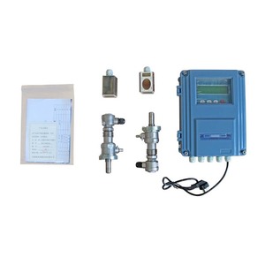 Ultraschall-Digital-Durchfluss messer Clamp-On-Design LCD-Display Arduino OEM für die Erkennung von Flüssig wasser öl flüssigkeiten aus Kunststoff integriert - Product Image 5