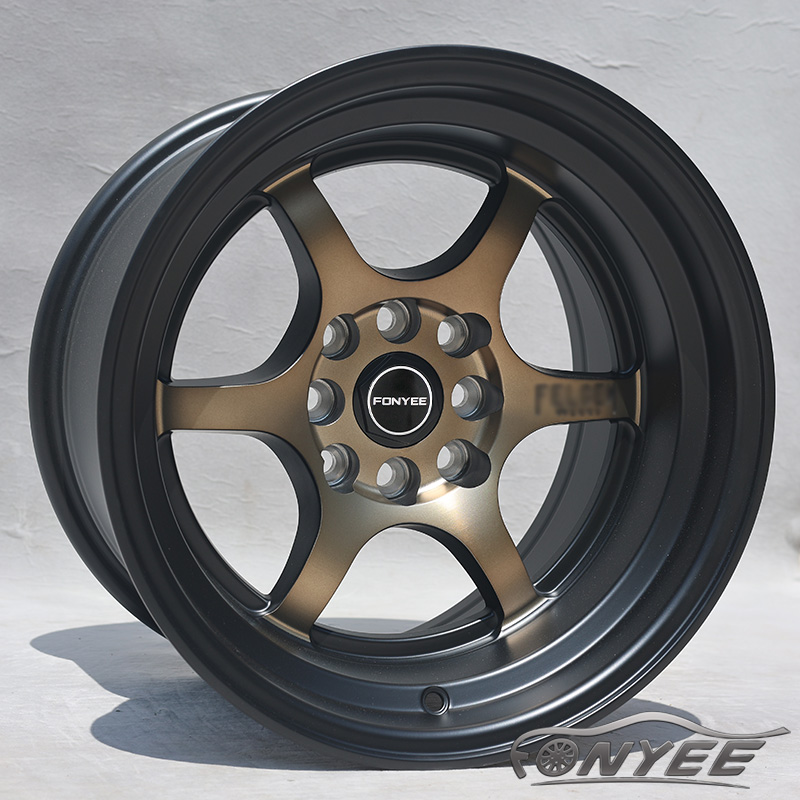 Matte blackmachine face+matte bronze transparent paint