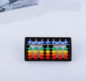 Matemáticas Principiantes Varillas de 7 dígitos Nuevos niños Mini Estándar Colorido Ábaco Matemáticas Juguetes Soroban Calculadora Herramienta de conteo - Product Image 6