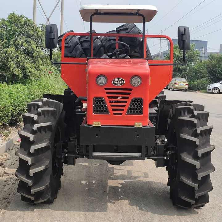 4WD Palm Tuin Dieselmotor Transporter Tractor Voor Tropische Regenwoud
