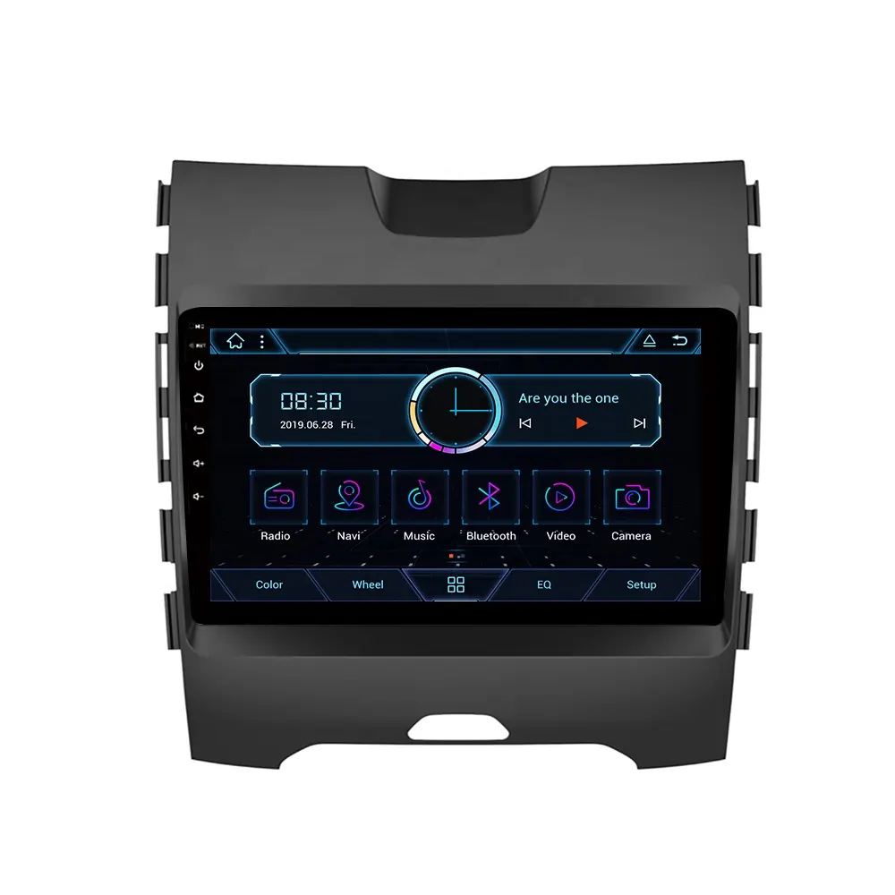 Octa Core PX6 Android Car Video Voor 2015 Edge Ford Voice Control 4 + 64G Auto Radio Met Google kaart Fm Am Rds Ahd Dsp