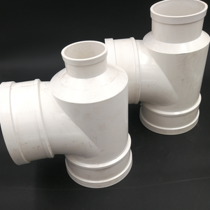 Good Compressive Strength PVC Bottle Tee Pipe Fittings UPVC Bushing High Standard <strong>ASTM</strong> Weld Connection for <strong>Water</strong> Application - Product Image 2