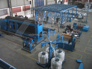 Hochgeschwindigkeits-CNC-Gabion-Mesh-Produktions linie Verzinkte PVC-beschichtete neue automatische Motor-SPS Direct China Factory Manufacturer - Product Image 6