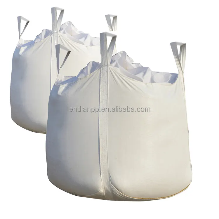 चीन निर्माता पीपी खाद्य ग्रेड 1 टन/1.5 टन 1000kg FIBC बिग जंबो बैग