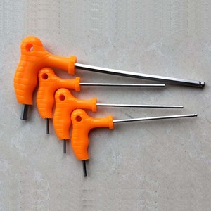 2.5/3/4/5/6/8/10mm Flat <strong>Hex</strong> End Screwdriver Orange T Handle Wrench <strong>Hex</strong> <strong>Key</strong> - Product Image 6