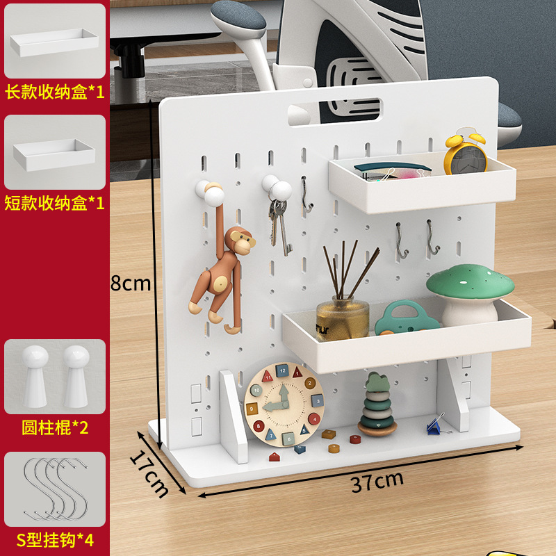 Desktop pegboard 37*17*38 upgraded version (vertical holes)