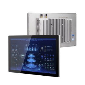 Индивидуальные промышленные ПК 17 18,5 21,5 32 43 дюймов все в одном Hmi PC Ip65 Android Дисплей Монитор настенное крепление сенсорная панель компьютер - Product Image 1