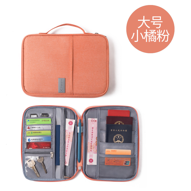 Sac avion orange A-42 (grande taille)
