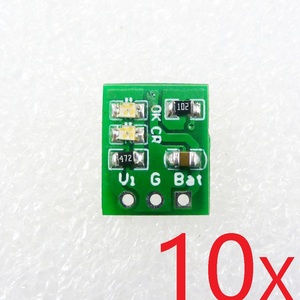 บอร์ดโมดูลชาร์จแบตเตอรี่ลิเธียมขนาดเล็ก1A DD08CRMB สำหรับ arduiuo MEGA Due Breadboard PCB 18650แผงเซลล์แสงอาทิตย์มือถือ - Product Image 2