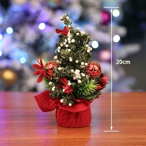 20cm Mini Cây giáng sinh-bàn trang trí nội thất, cửa hàng cửa sổ hiển thị, món quà nhỏ ý tưởng - Product Image 6