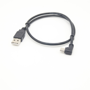 0.3m 0.5m 1m 90度上下左直角mini-5P USB2.0 L USB 2.0公到迷你5针公电缆 - Product Image 6