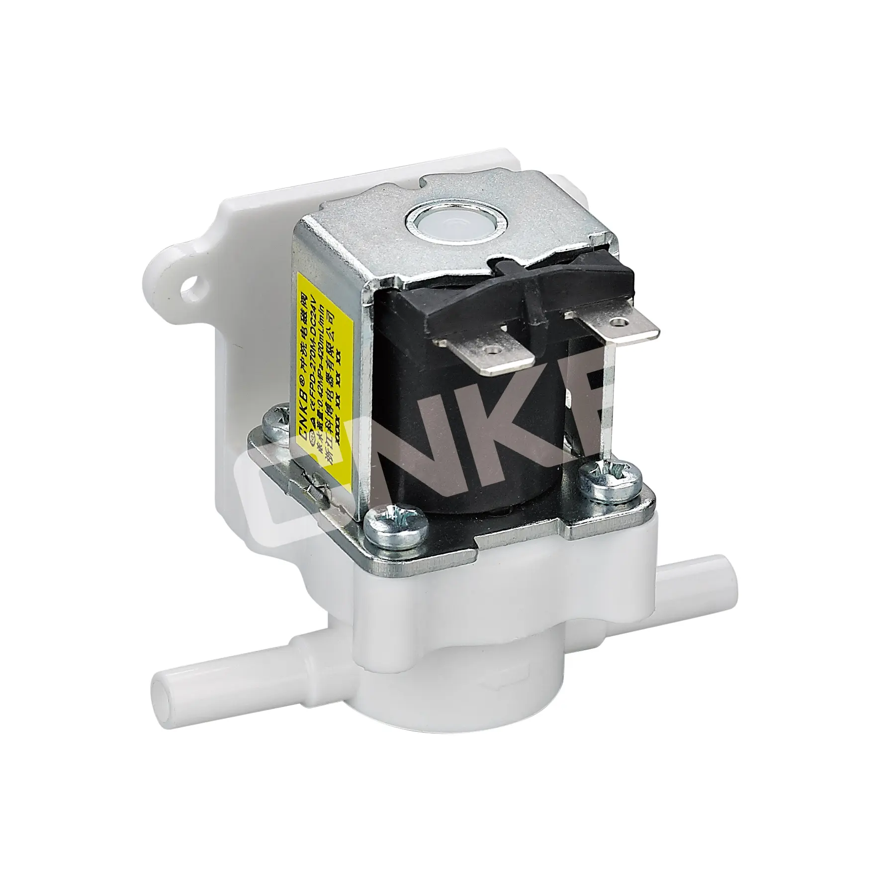 CNKB Precio de fábrica 6,35mm DC12/24/36V válvula de drenaje de dispensador de agua de plástico válvula de descarga de agua de 2mm