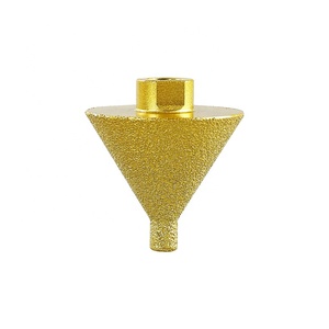 Diamond Beveling Chamfer Bit for DIY Angle Brazed Grinder <strong>M10</strong>/M14/M16 Thread Adapter Tile Hole <strong>Cutter</strong> OEM Customization Support - Product Image 3